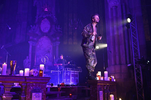 Rock concert at Vienna Cathedral 1